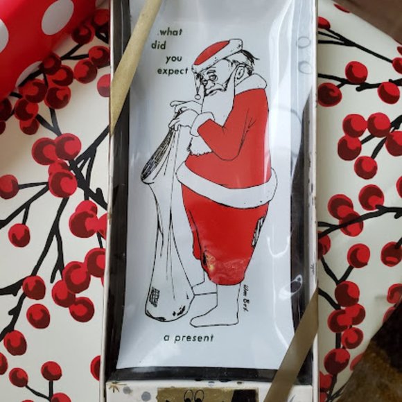 Original boxed Houze Art Glass Tray - Picture 2 of 5